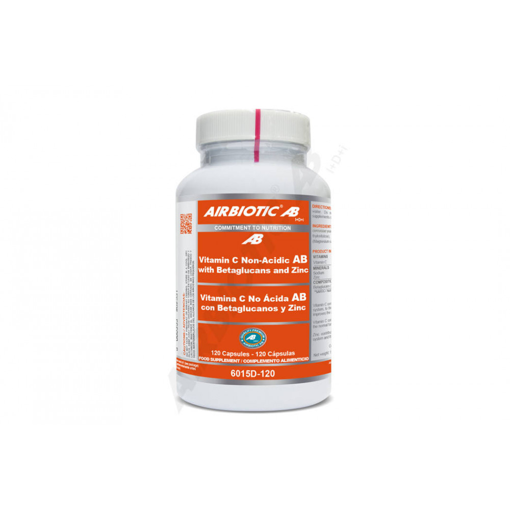 Comprar online VITAMINA C NO ACIDA 120 CAP AIRBIOTIC-Farmacia Coliseum