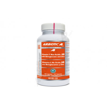 Comprar online VITAMINA C NO ACIDA 120 CAP AIRBIOTIC-Farmacia Coliseum