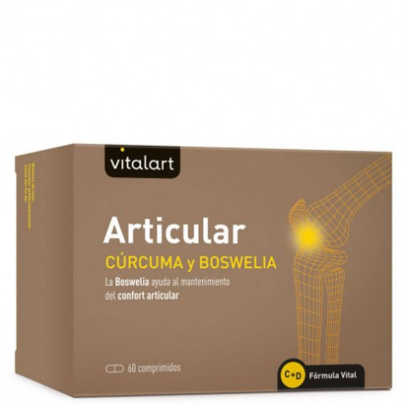 Comprar online ARTICULAR PACK DUPLO + CREMA 60 COMP VITALART