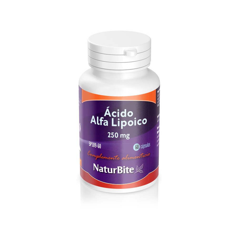 Comprar online ALFA LIPOICO ACIDO 250 MG 60 CAP NATURBITE - Farmacia Coliseum