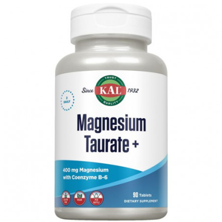 Comprar online TAURATE MG 400MG+B6 90 COMP SOLARAY - Farmacia Coliseum