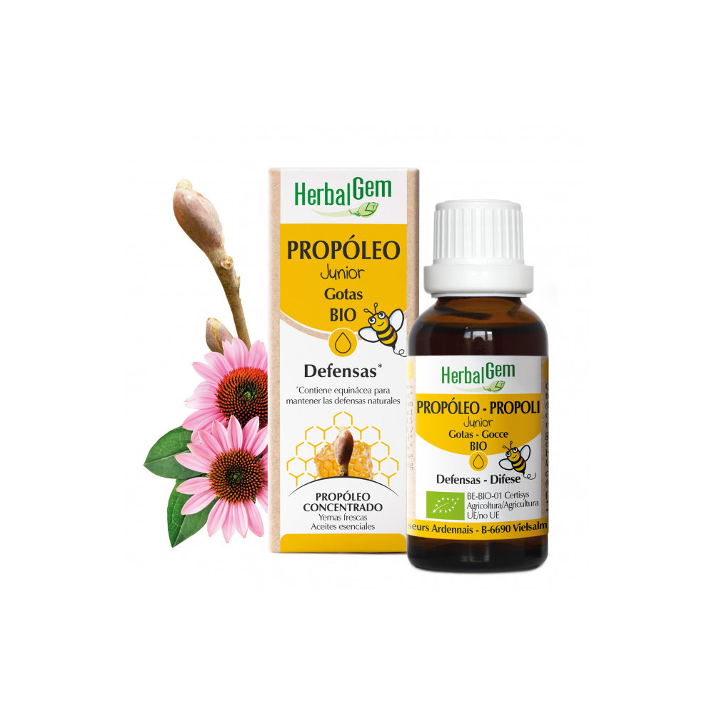 PROPOLEO JUNIOR GOTAS (+ACEITES ESENCIALES+EQUINACEA) 15 CC HERBALGEM
