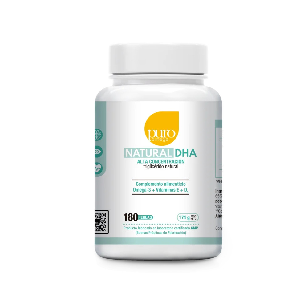 Comprar NATURAL DHA ALTA CONCENTRACION 180 PERLAS PURO OMEGA BEPS