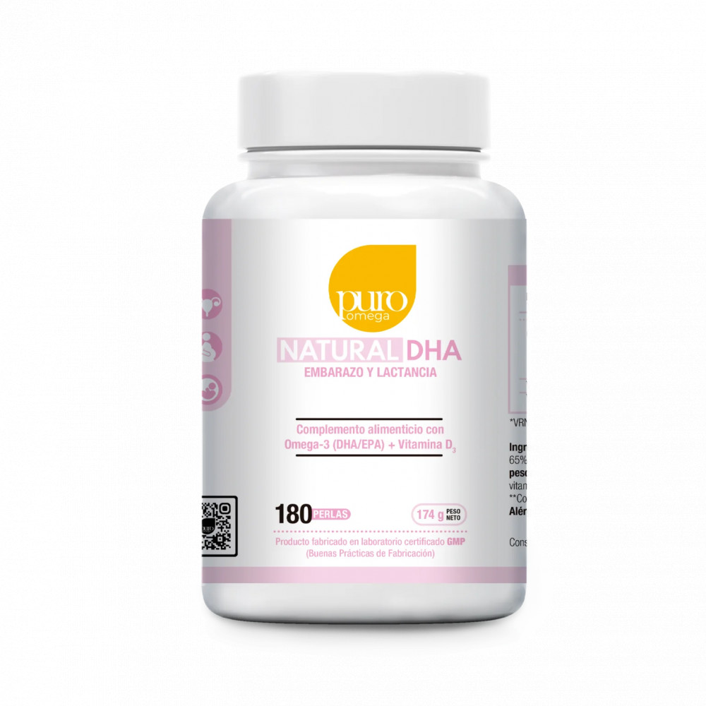 Comprar NATURAL DHA EMBARAZO LACTANCIA 180 PERLAS PURO OMEGA BEPS
