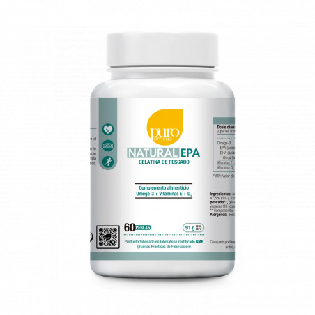 NATURAL EPA 60 PERLAS PURO OMEGA BEPS