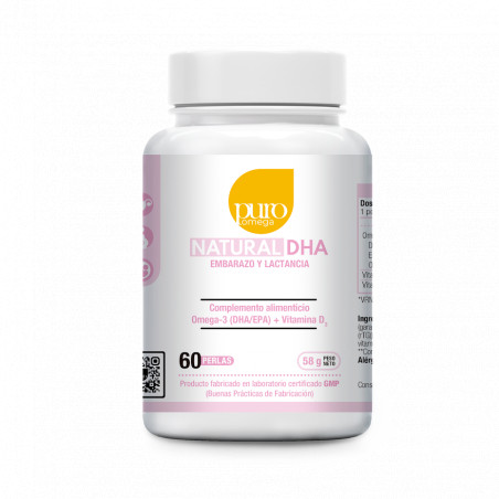 Comprar NATURAL DHA EMBARAZO LACTANCIA  60 PERLAS PURO OMEGA BEPS