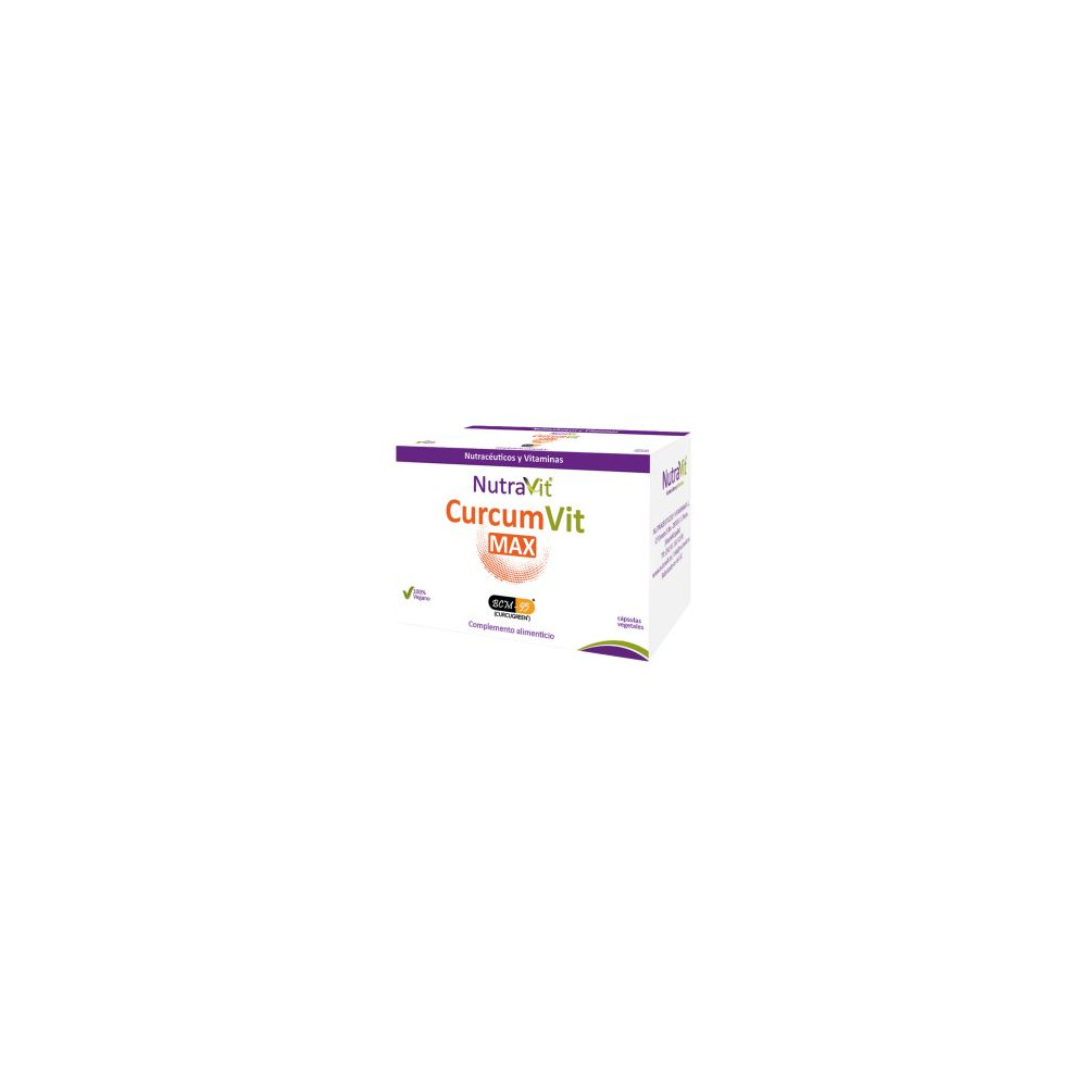 Comprar online CURCUMVIT MAX 90 CAP NUTRAVIT - Farmacia Coliseum