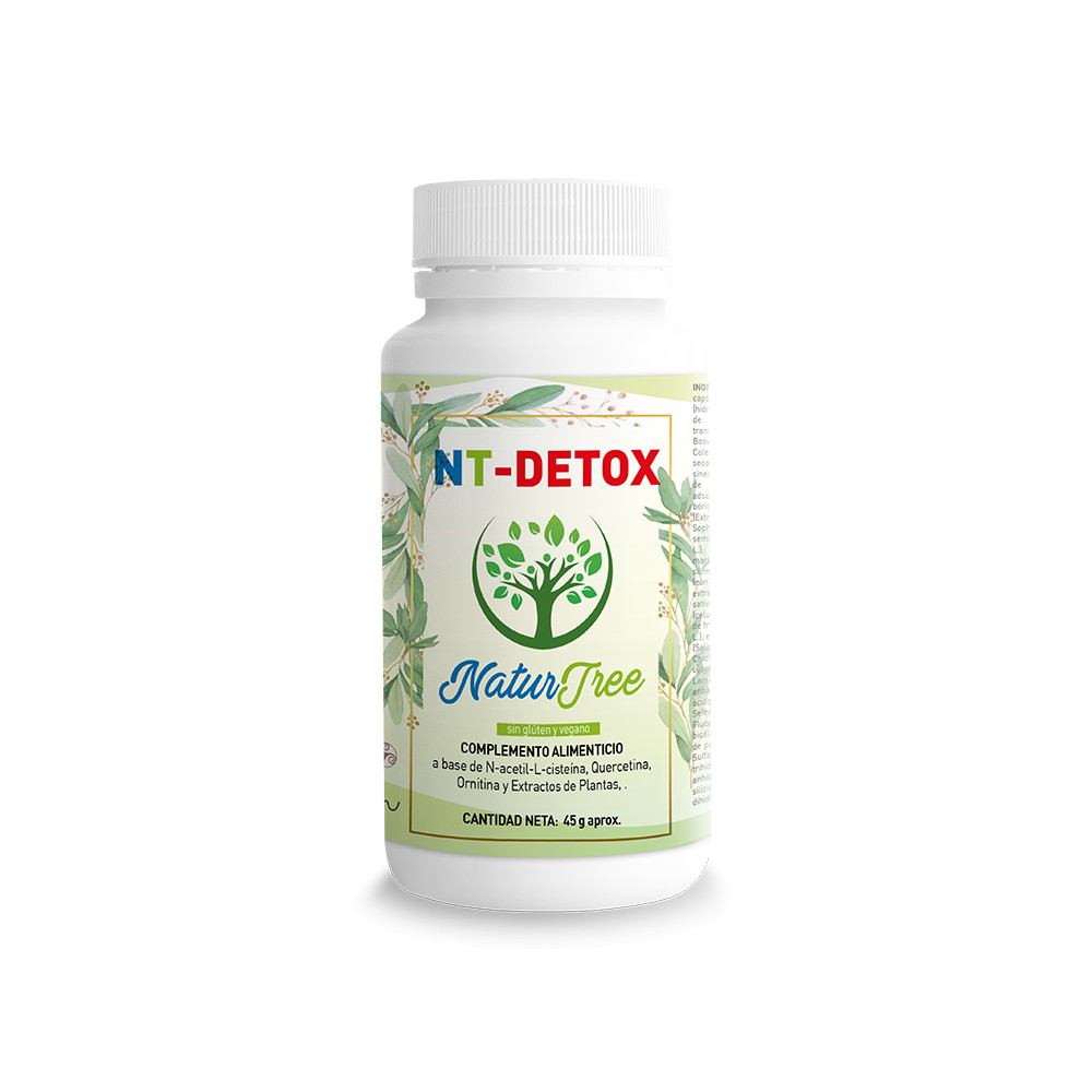 Comprar online NT-DETOX 60 CAP NATURTREE - Farmacia Coliseum