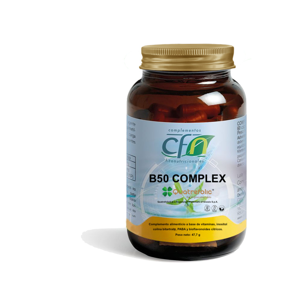 VITAMINA B 50 COMPLEX 60 CAP.CFN