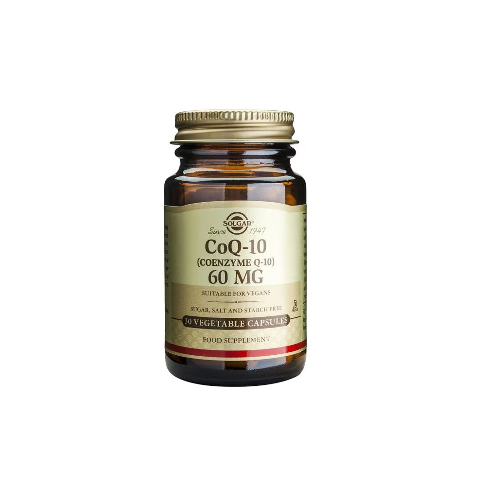 Comprar online COENZIMA Q-10 60 MG 30 CAP SOLGAR - Farmacia Coliseum