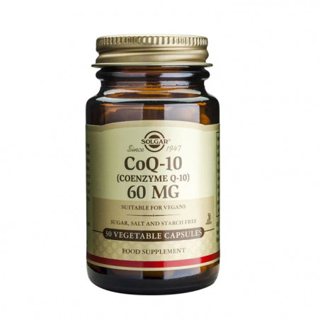 Comprar online COENZIMA Q-10 60 MG 30 CAP SOLGAR - Farmacia Coliseum