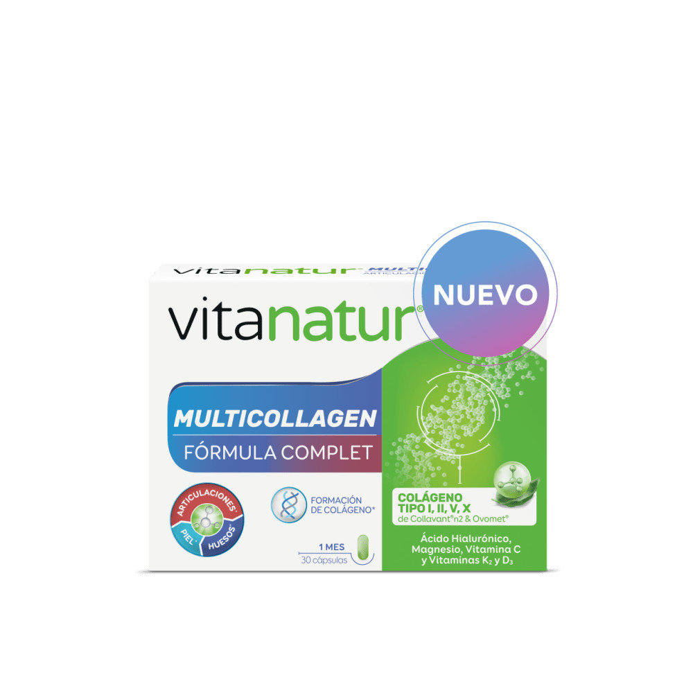 Comprar online VITANATUR MULTICOLLAGEN 30 CAPS - Farmacia Coliseum
