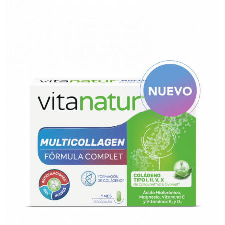 Comprar online VITANATUR MULTICOLLAGEN 30 CAPS - Farmacia Coliseum