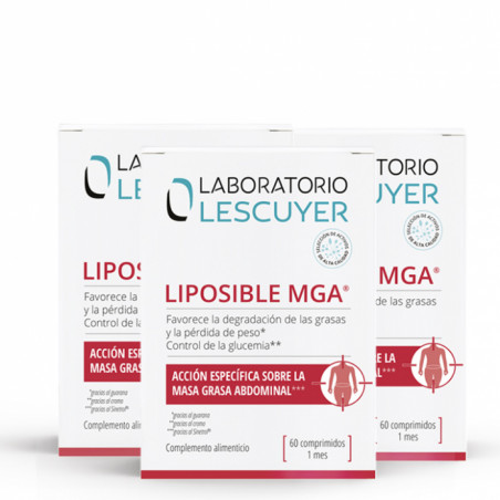 Comprar online LIPOSIBLE MGA 60 COMP LESCUYER - Farmacia Coliseum