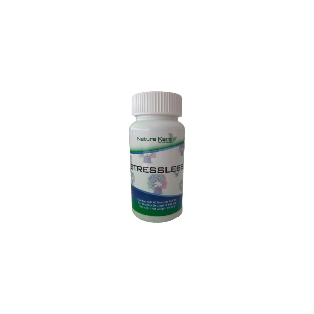 Comprar STRESSLESS 60 CAP NATURE KARE WELLNESS - Farmacia Coliseum