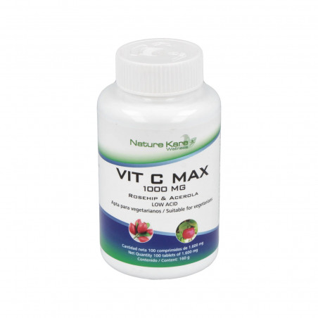 Comprar VITAMINA C MAX 100 CAP NATURE KARE WELLNESS - Coliseum