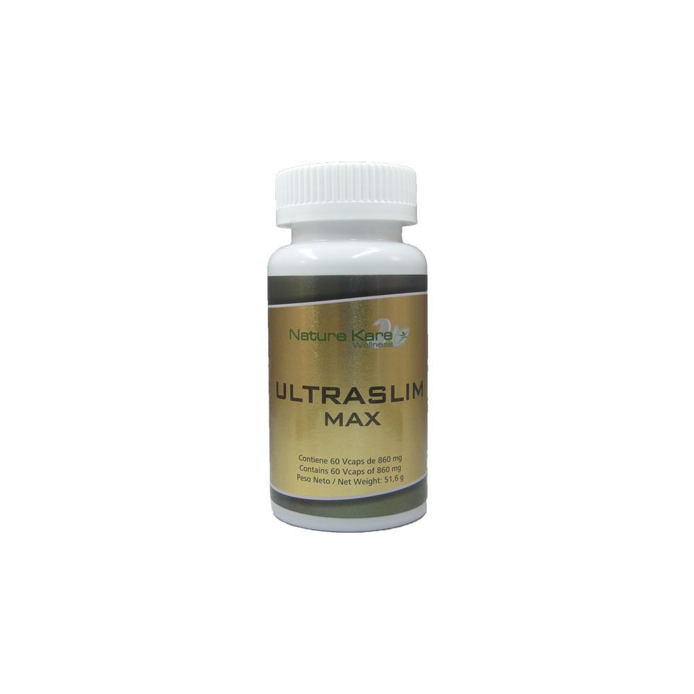 Comprar online ULTRASLIM MAX 60 CAP NATURE KARE WELLNESS - Coliseum