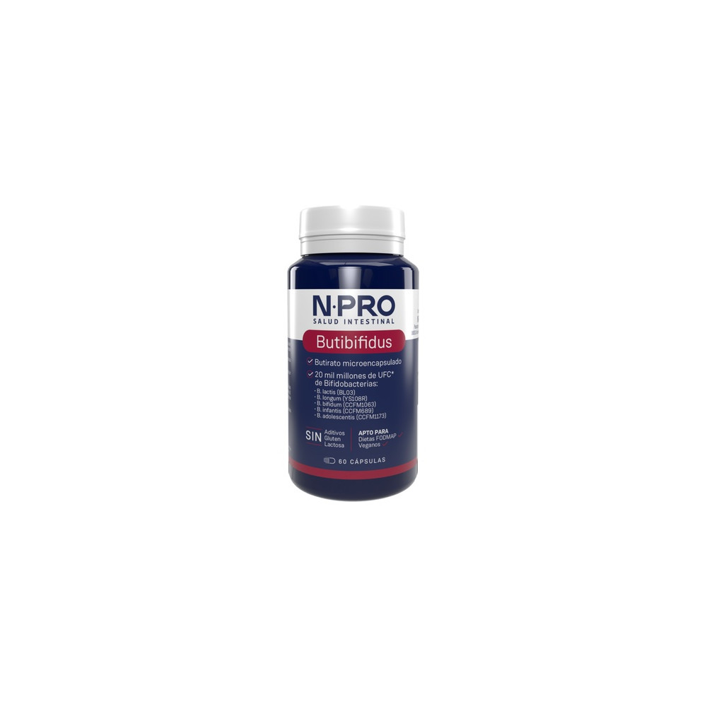 Comprar NPRO BUTIBIFIDUSBIOTA 60 CAP NATURAL PROBIOTICS online