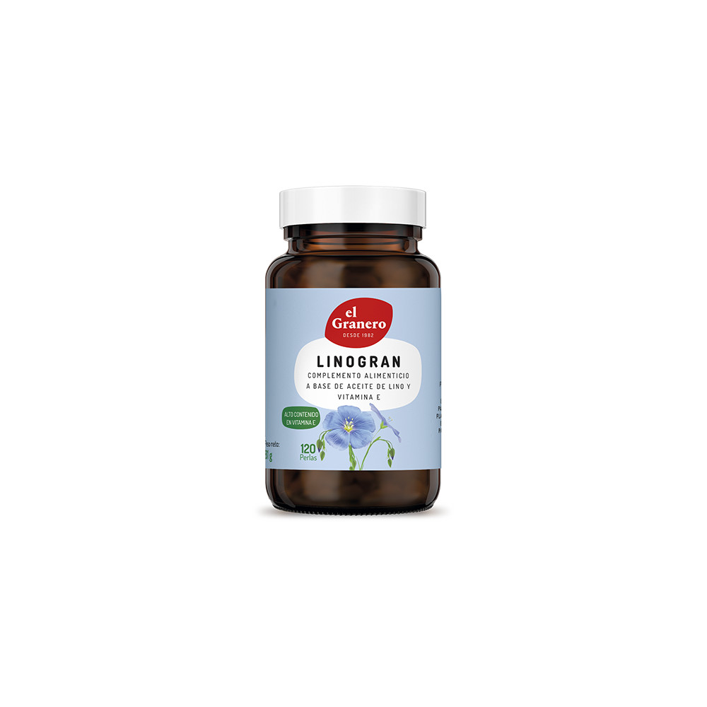 LINOGRAN ACEITE DE LINO 120 PERLAS EL GRANERO