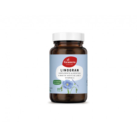 LINOGRAN ACEITE DE LINO 120 PERLAS EL GRANERO