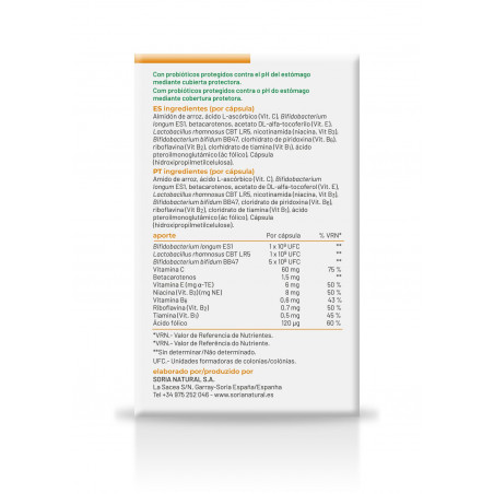 PROBINFLAM 20 CAP SORIA NATURAL