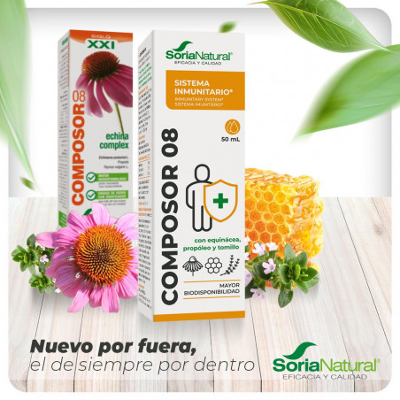 COMPOSOR 8 XXI ECHINACOMPLEX 50 ML SORIA NATURAL