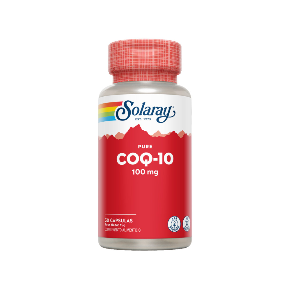 COENZIMA Q-10 100 MG 30 CAP SOLARAY