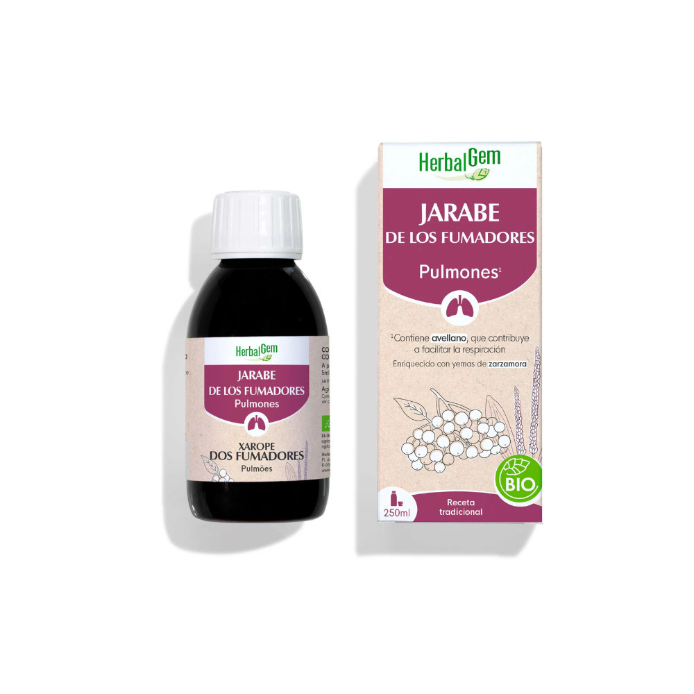 JARABE DE LOS FUMADORES BIO 250 CC HERBALGEM
