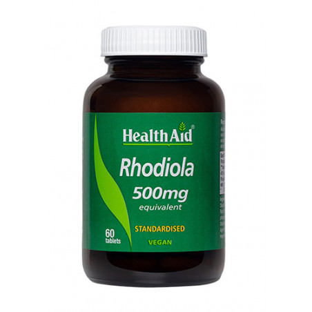 RODIOLA 500 MG 60 TABLETAS HEALTH AID NUTRINAT