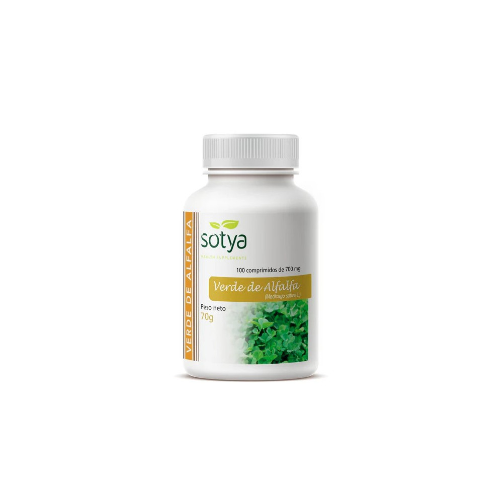 ALFALFA (VERDE DE ALFALFA) 700 MG 100 COMP SOTYA