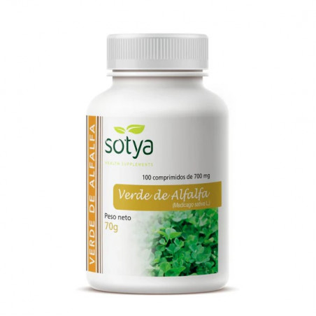 ALFALFA (VERDE DE ALFALFA) 700 MG 100 COMP SOTYA