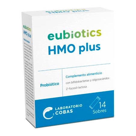Comprar online EUBIOTICS HMO PLUS 14 SOBRES COBAS - Farmacia Coliseum