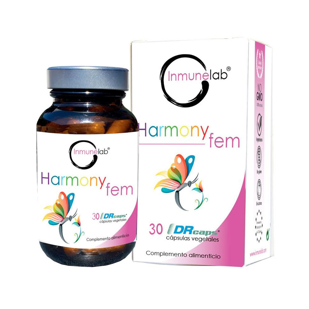 Comprar online HARMONYFEM 30 CAP INMUNELAB - Farmacia Coliseum