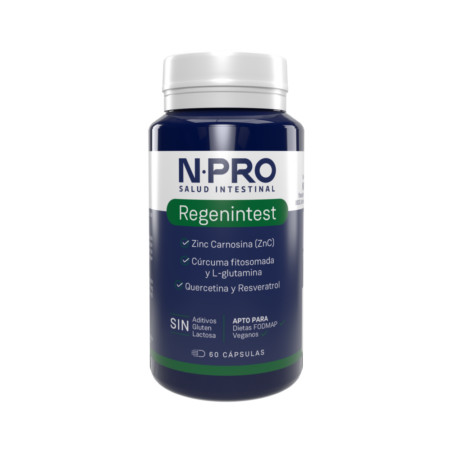 Comprar NPRO REGENINTEST 60 CAP NATURAL PROBIOTICS online - Coliseum
