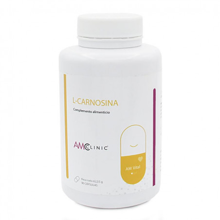 Comprar online CARNOSINA 500 MG 90 CAP AMCLINIC VALENTIA BIOLOGICS