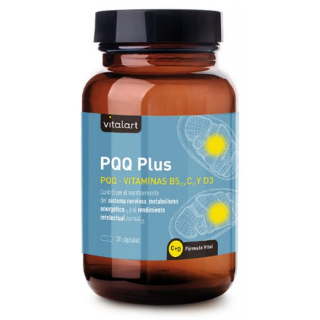 Comprar online PQQ PLUS 30 CAP VITALART - Farmacia Coliseum