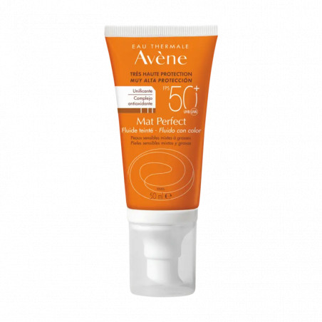 Comprar online AVENE SOLAR ULTRA MAT FLUIDO CON COLOR SPF 50+ 50 ML