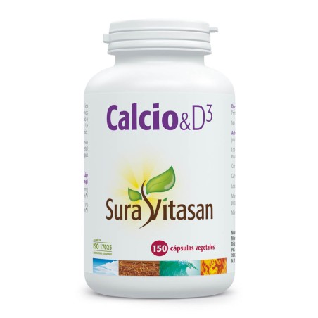 Comprar online CALCIO D3 150 CAP SURA VITASAN - Farmacia Coliseum
