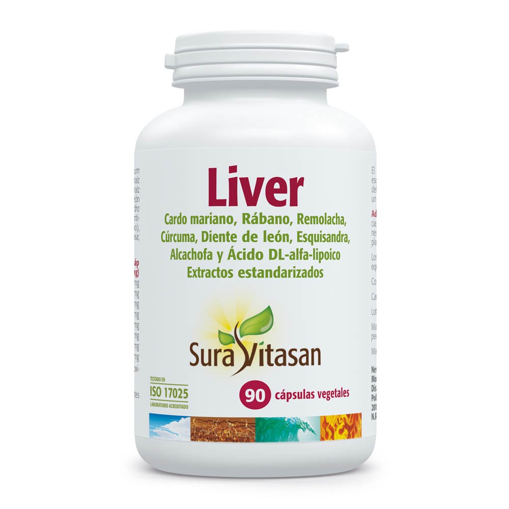 Comprar online LIVER 90 CAP SURA VITASAN - Farmacia Coliseum