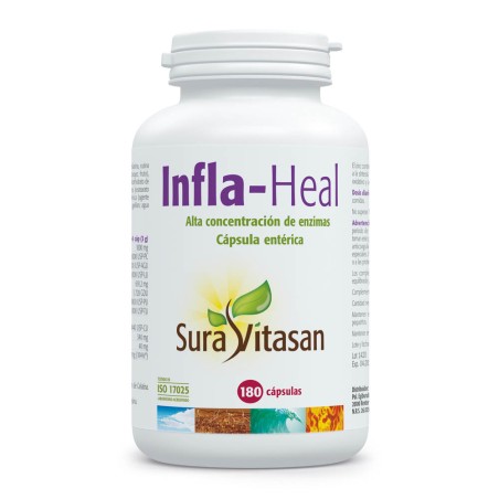 Comprar online INFLA HEAL 180 CAP SURA VITASAN - Farmacia Coliseum