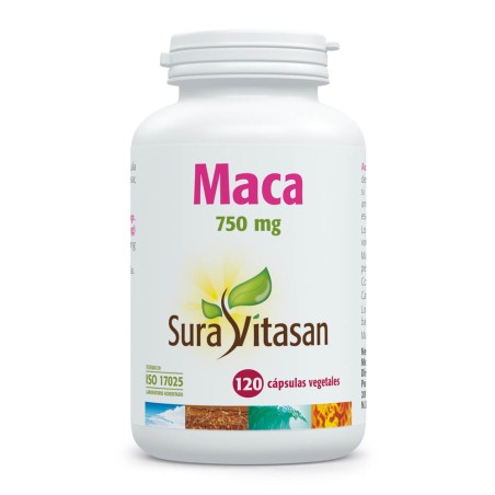 Comprar MACA 750 MG 120 CAP SURA VITASAN online - Farmacia Coliseum