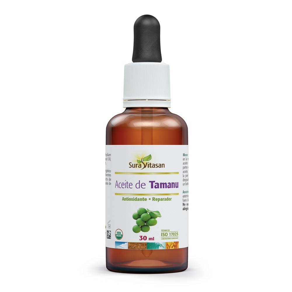 Comprar online TAMANU ACEITE BIO 30 CC SURA VITASAN -Farmacia Coliseum