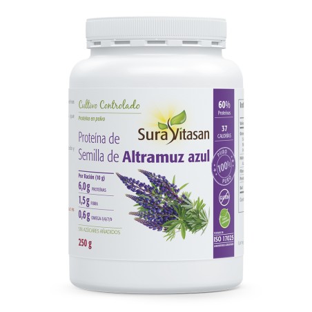 Comprar PROTEINA ALTRAMUZ AZUL SEMILLA 250 G SURA VITASAN online