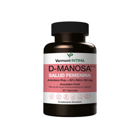 Comprar D-MANOSA ARANDABIN FORTE 60 CAP VERMONT online - Coliseum