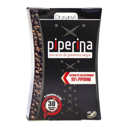 PIPERINA 520 MG (PIMIENTA NEGRA) 60 CAP DRASANVI