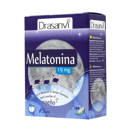 MELATONINA  1.90 MG 60 CAPS DRASANVI