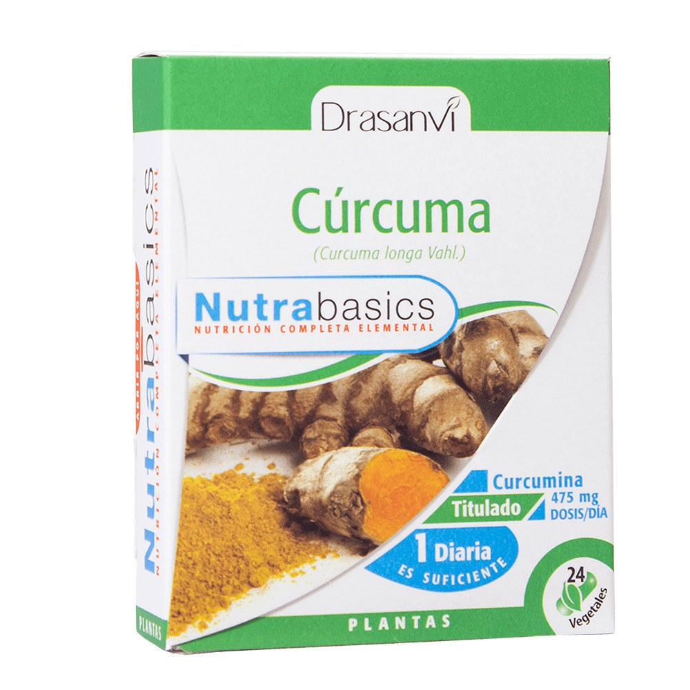 CURCUMA 475MG 24 CAP NUTRABASICS DRASANVI