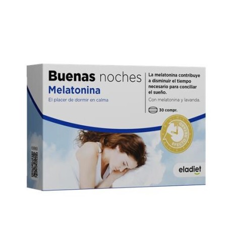 Comprar online MELATONINA RETARD 30 COMP ELADIET - Farmacia Coliseum