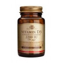 VITAMINA D3 2200 UI (55 MCG) COLECALCIFEROL 100 CAP VEG SOLGAR