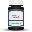 OPC + VITAMINA C 60 CAP FISIOSAN BONUSAN